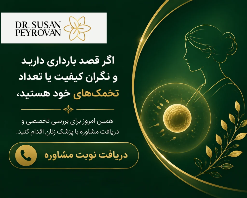 دریافت نوبت از دکتر پیروان برای افزایش کیفیت تخمک
